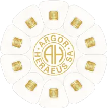 10 x 1 gr Barretta d'oro | GoldSeed | Argor-Heraeus