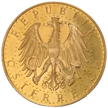 100 Austrian Schilling | Gold | 1925-1934
