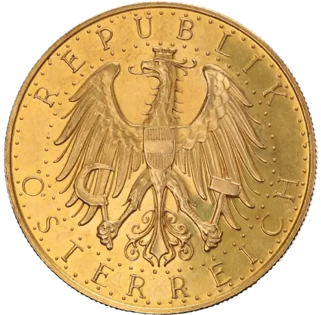100 Austrian Schilling | Gold | 1925-1934