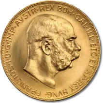 100 Corona Franz-Joseph I Austria Gold Coin