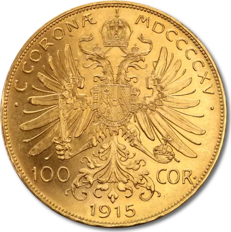 100 Corona Franz-Joseph I Austria Gold Coin