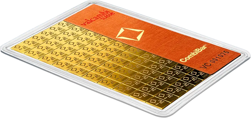 100 x 1g CombiBar&reg; | Gold | Valcambi