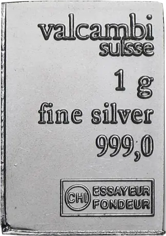 100 x 1g CombiBar&reg; | Silver | Valcambi | Damaged Packaging