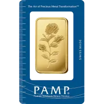 100g Goldbarren | PAMP Rose