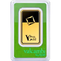 100g Goldbarren | Valcambi | Green Gold
