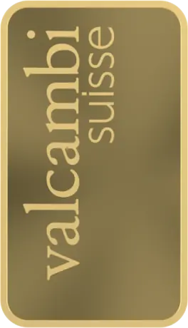 100g Lingote de Oro | Valcambi | Acu&ntilde;ada