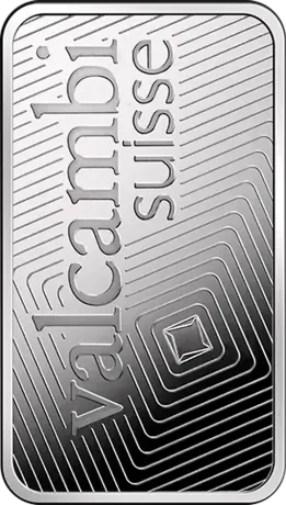100g Palladium Bar | Valcambi