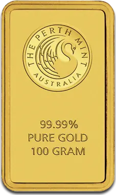 100g Lingot d'Or | Perth Mint