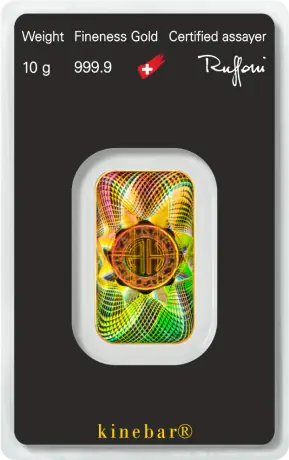 10g Gold Bar | Argor Heraeus | Kinebar