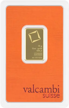 10g Gold Bar | Valcambi