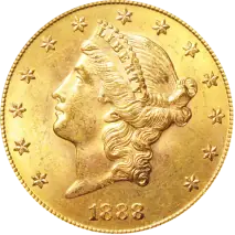 15.04g Eagle "Coronet Head" |Oro | 1866-1907
