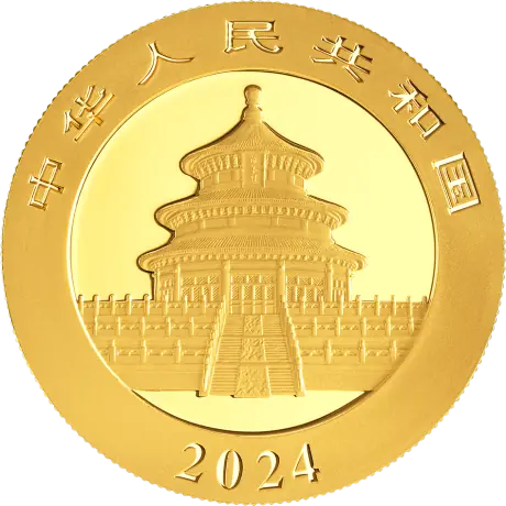 15g China Panda Gold Coin | 2024