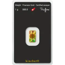 1g Gold Bar | Argor-Heraeus | Kinebar