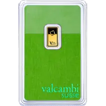 1g Gold Bar | Valcambi | Green Gold