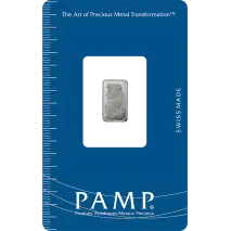 1g Platinum Bar | PAMP Fortuna