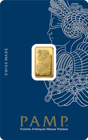 2,5gr Lingote de Oro | PAMP Fortuna