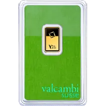 2.5g Gold Bar | Valcambi | Green Gold
