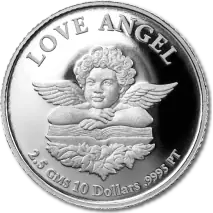 2.5g Love Angel | Platin | verschiedene Jahrg&auml;nge