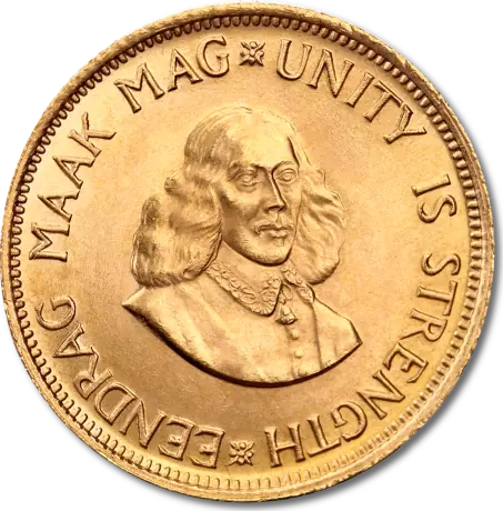 South African 2 Rand Gold Coin | 1961-1983