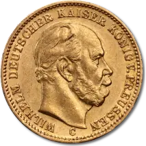 20 Mark Emperador Wilhelm I Prussia | Oro | 1871-1888