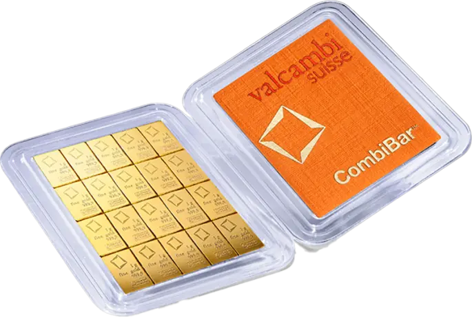 20 x 1g CombiBar&reg; | Gold | Valcambi
