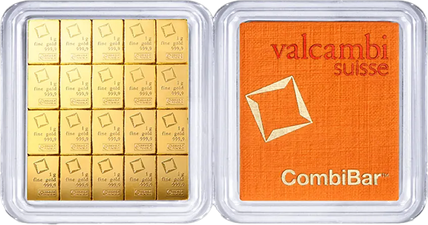 20 x 1g CombiBar&reg; | Gold | Valcambi
