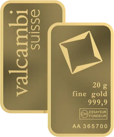 20g Gold Bar | Valcambi