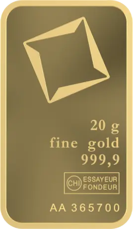20g Gold Bar | Valcambi