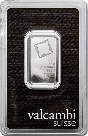 20g Platinum Bar | Valcambi