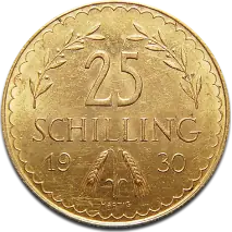 100 Chelines Austriacos | Oro | 1926-1938