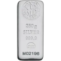 250g Silberbarren | Nadir Metal Rafineri