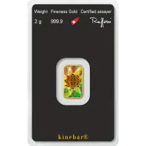 2g Gold Bar | Argor-Heraeus | Kinebar