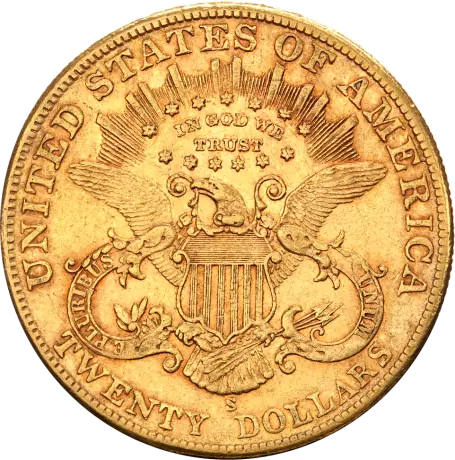 20 Dollar Double Eagle "Liberty Head" | Gold | 1850-1907