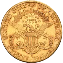 20 Dollar Double Eagle "Liberty Head" | Gold | 1850-1907