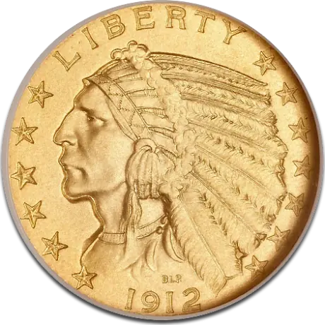5 Dollar Half Eagle "Indian Head" | Gold | 1908-1929