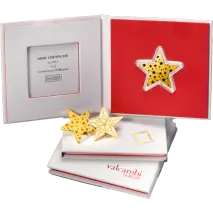 5 x 1g CombiBar Star | Gold | Valcambi | Glittering Stars