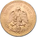50 Gold Mexican Pesos | 1821-1947