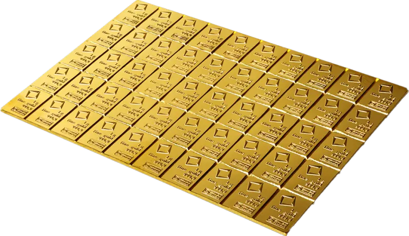 50 x 1g CombiBar&reg; | Gold | Valcambi