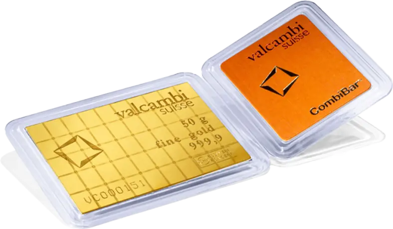 50 x 1g CombiBar&reg; | Gold | Valcambi