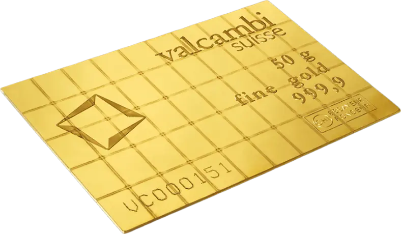 50 x 1g CombiBar&reg; | Gold | Valcambi