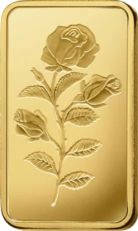 50g Goldbarren | PAMP Rose
