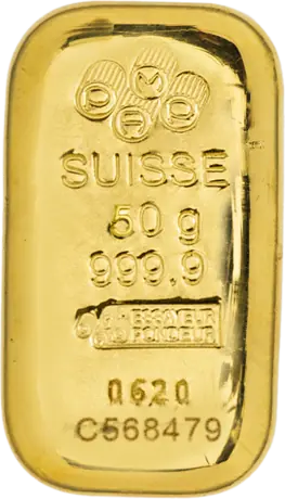 50g Lingot d'or | PAMP Suisse