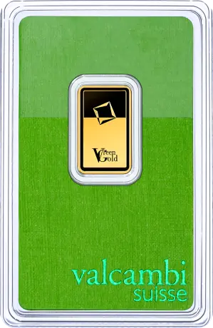 5g Gold Bar | Valcambi | Green Gold