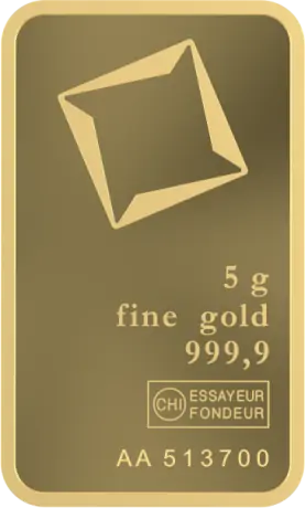 5g Goldbarren | Valcambi