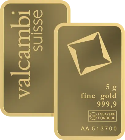 5g Goldbarren | Valcambi