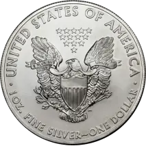 1 oz American Eagle | Plata | a&ntilde;os diversos