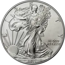 1 oz American Eagle | Plata | a&ntilde;os diversos