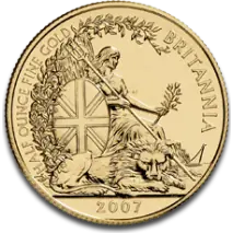 1/2 oz Britannia | Or | plusieurs ann&eacute;es