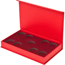 Caja para Moneda Lunar I 9 x 0.5 oz de Plata