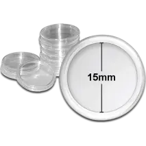 C&aacute;psula para moneda - Di&aacute;metro Interior 15mm